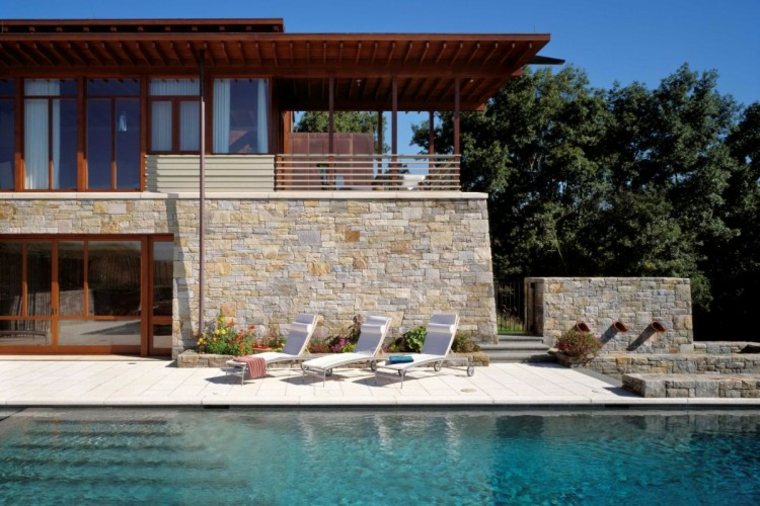 contemporary houses exterior design swimming pool