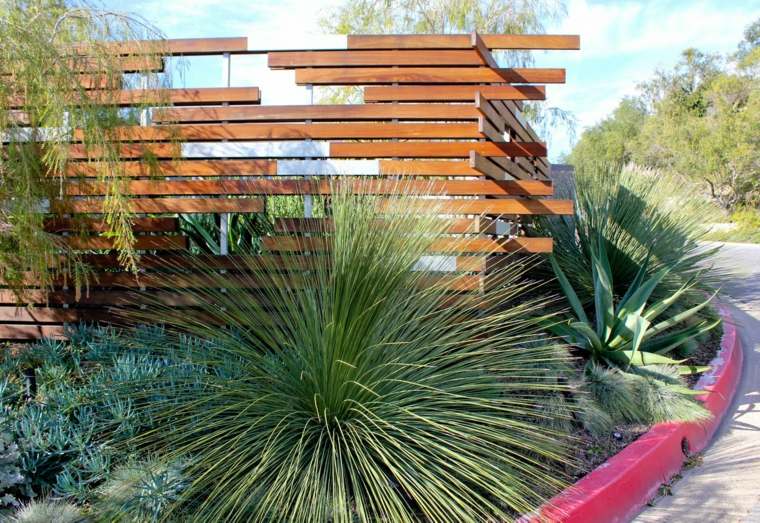 modern palisade landscaping