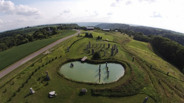 outdoor garden landscaping permacole Kinston Wisconsin meditation center