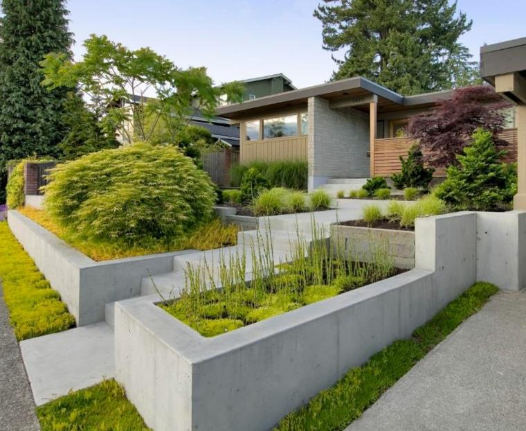 pictures garden elevated modern landscaped deco