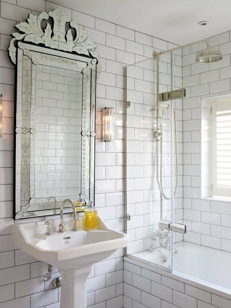 bathroom faience white