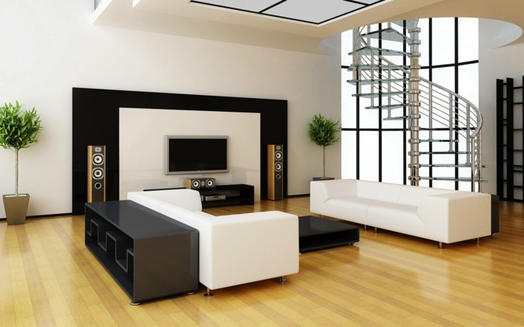 elegant living room wood flooring