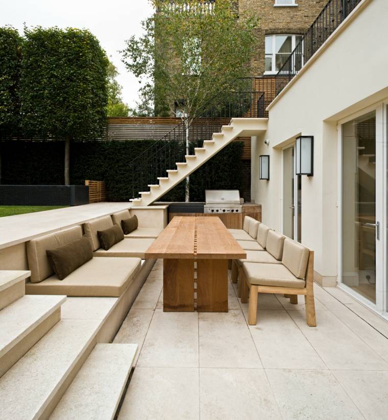 terrace furniture contemporary houses