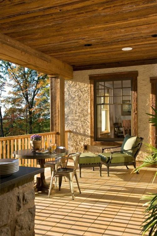 landscaping veranda wood