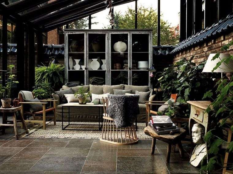 veranda furnishings Scandinavian furniture