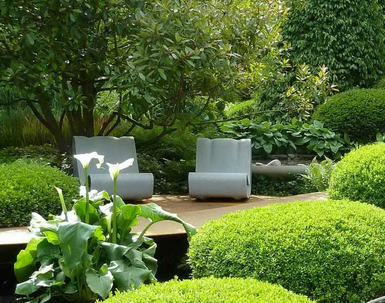 small garden furniture design armchairs