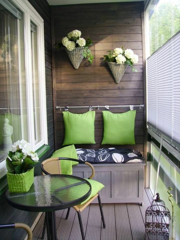 arrange your balcony optimize space