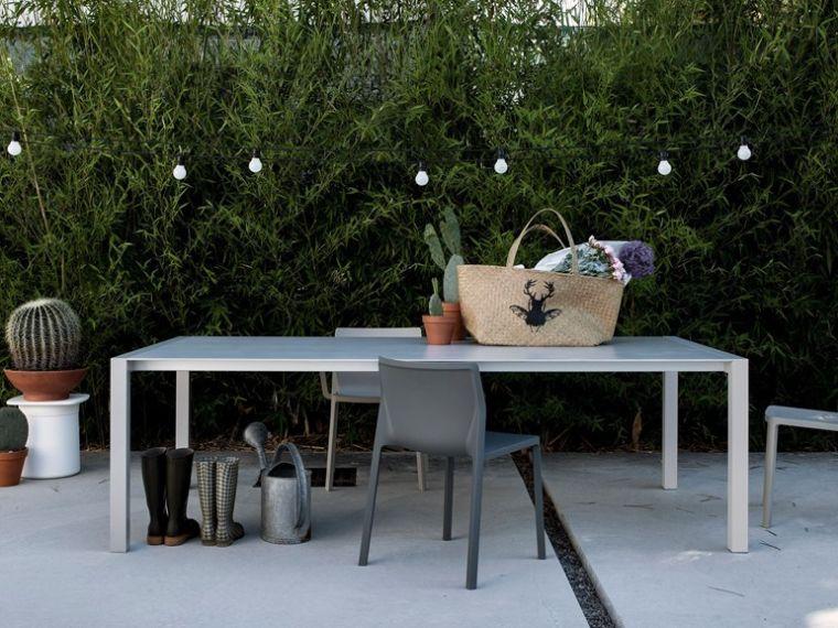 create an original terrace decoration kitchen d'été coin repas table a manger