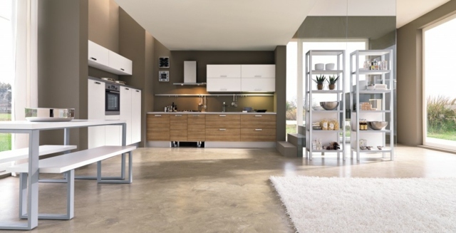 furnishing kitchen wood