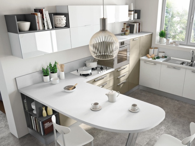 furnishing kitchen central island