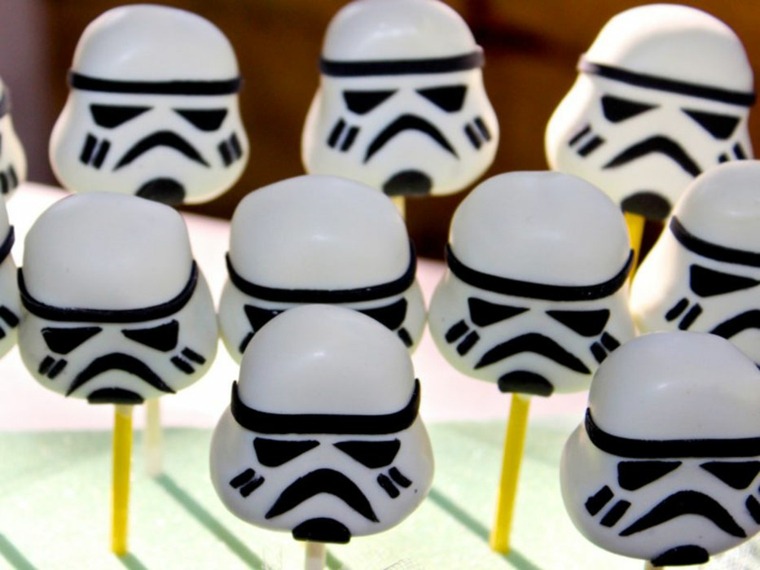 birthday star wars sweets imperial soldiers