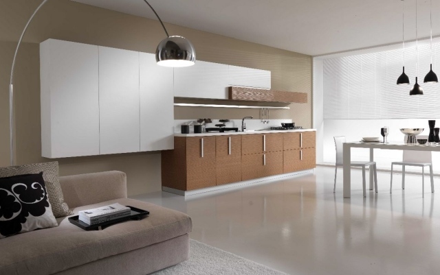 apartment loft-kitchen-minimalist design