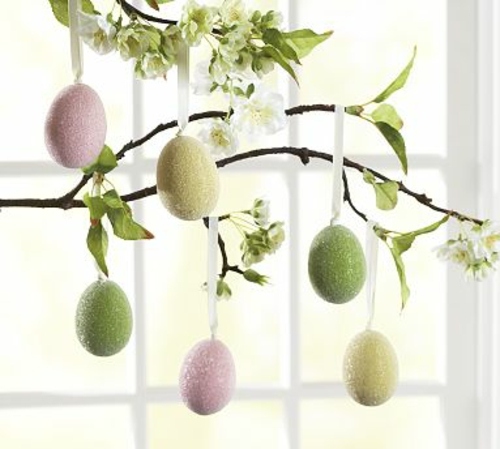 Easter eggs tree