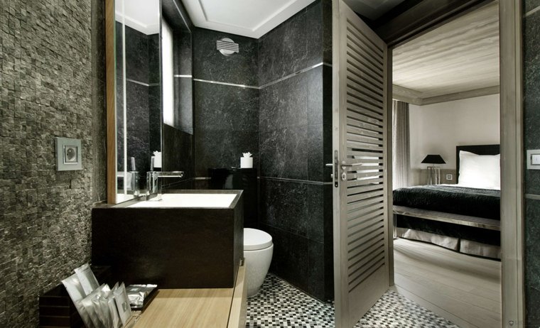 slate bathrooms decoration natural stones