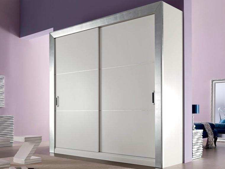 white adult bedroom wardrobe CorteZari