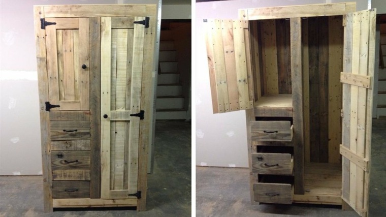 wood pallet cabinet idea recovery