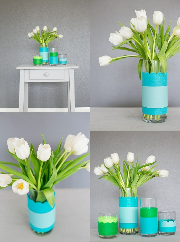 easter spring floral arrangement