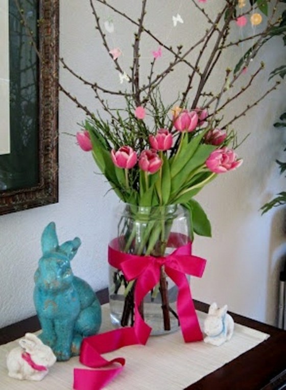 tulip flowers arrangements