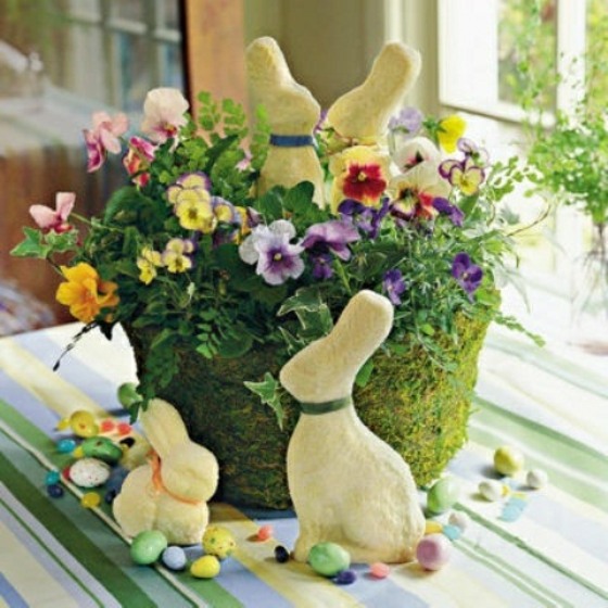 flower arrangements Easter idea deco