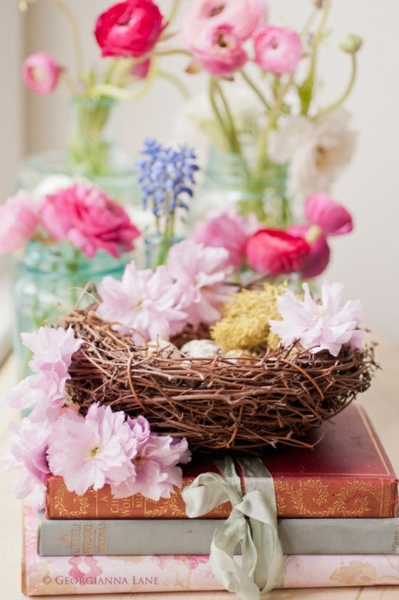 flower arrangements Easter idea