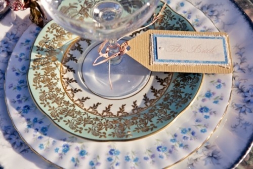 wedding deco plates