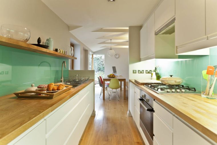 deco kitchen colors of modern style