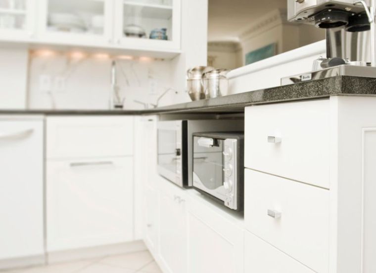 trick storage smart kitchen integrated shelves