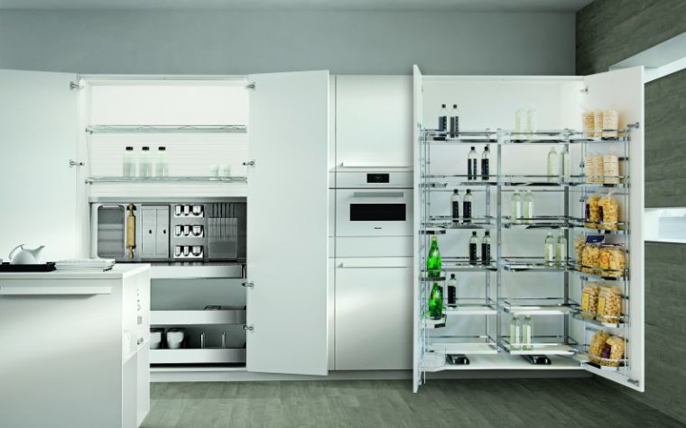trick storage smart furniture kitchen design italian