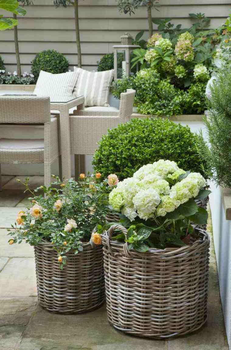 decorate her garden idea flowers spring garden sofa