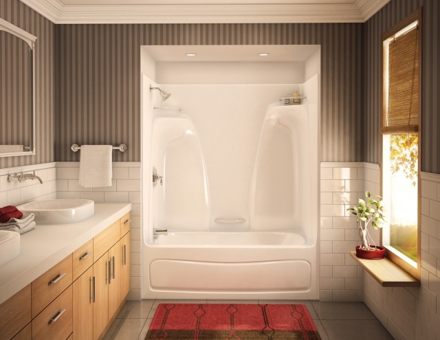 tub-shower-original-idea-shaped rectangular-room-bathroom-cabinets