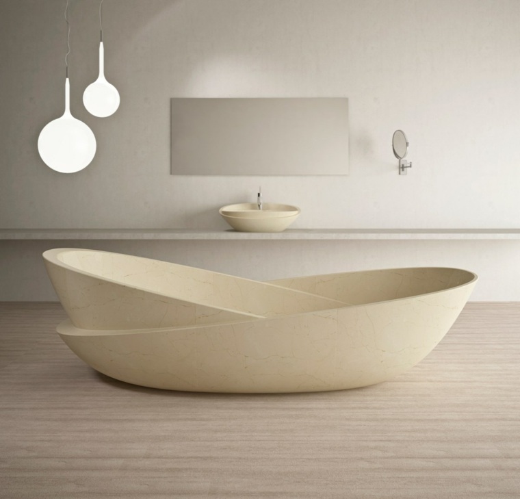 lighting bathroom design idea bathtub mirror sink deco