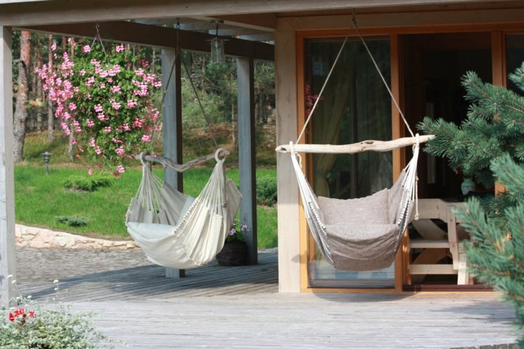 swing garden design comfortable