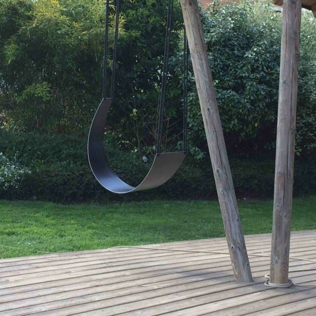 swing steel simple garden