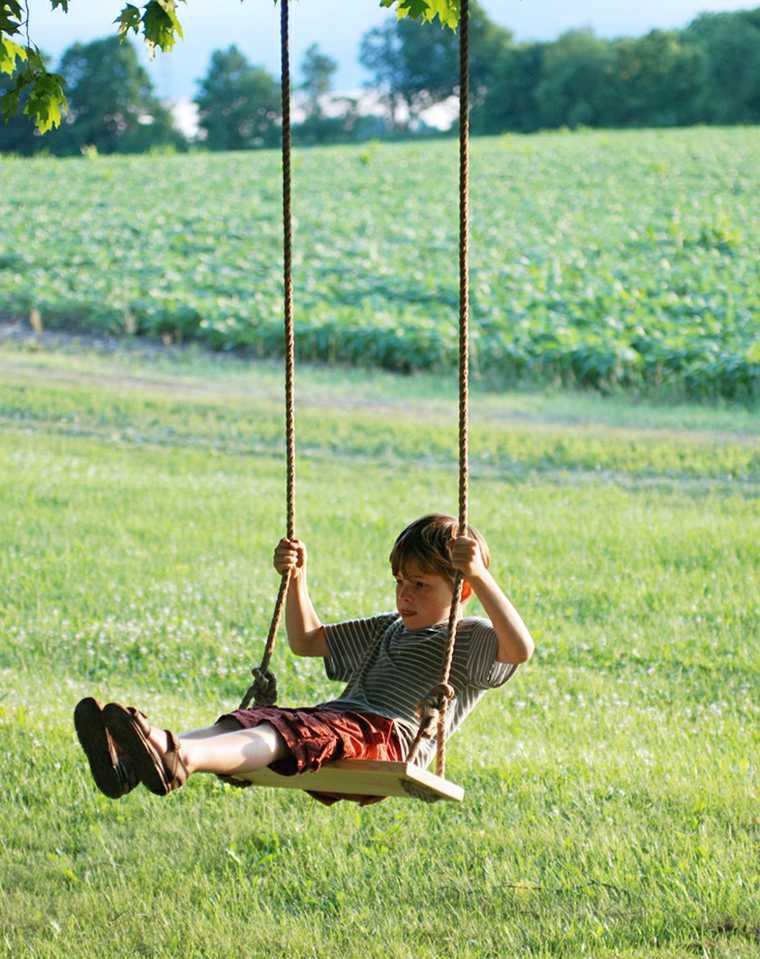 brico child garden games swing tinker idea