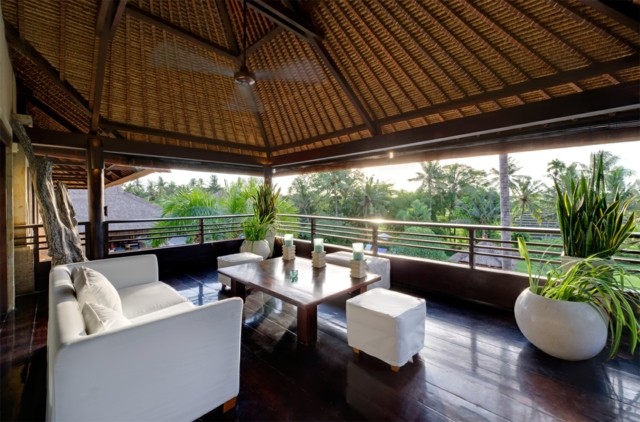 balcony white furniture deco