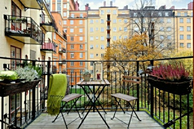 simple design balcony modern france small space design chair terrace