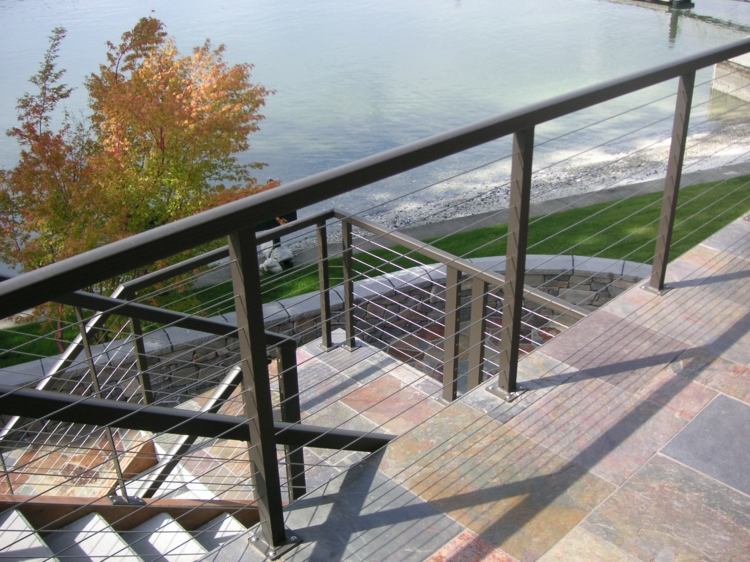 balustrade balcony design metal