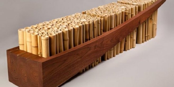 bamboo design bench