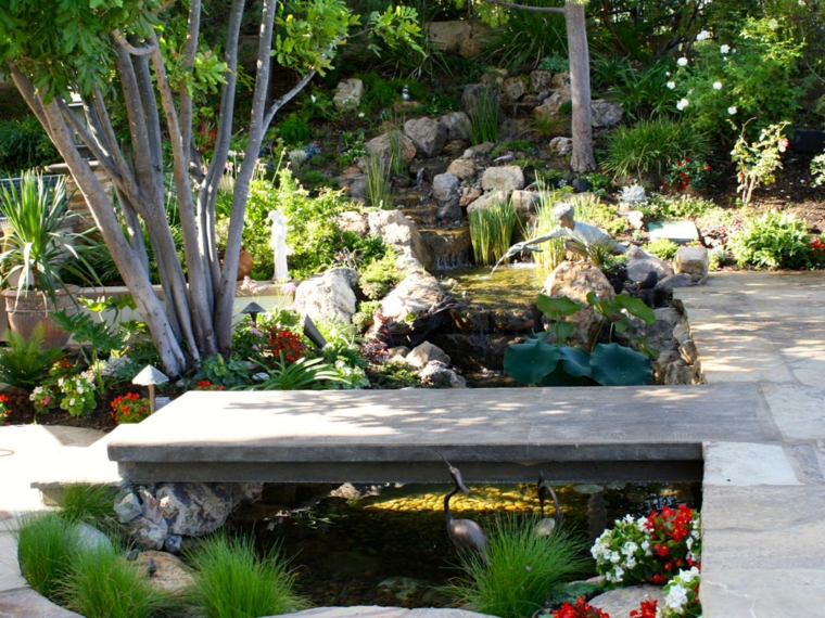 how to arrange your garden ground stone idea landscaping