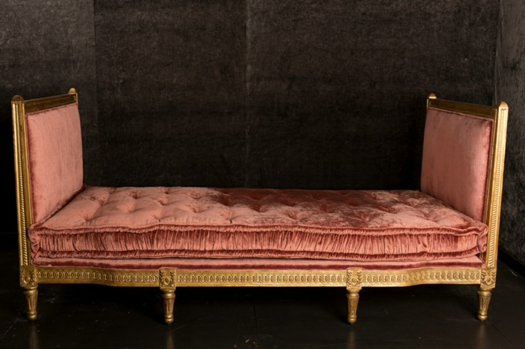 sofa bed velvet interior design furniture velvet decorating idea style louis xvi