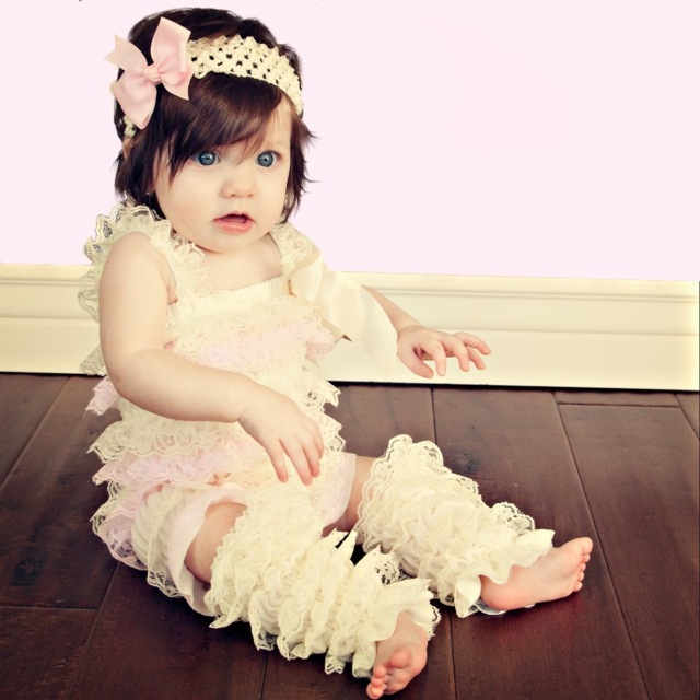 baby girl bow headband