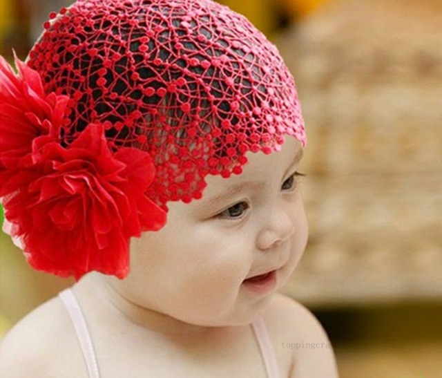 baby girl red headband