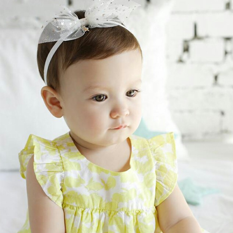 crown baby girl headband