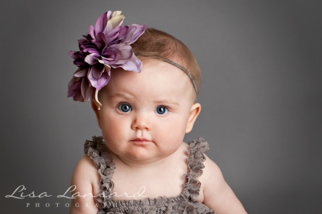 headband baby girl flower