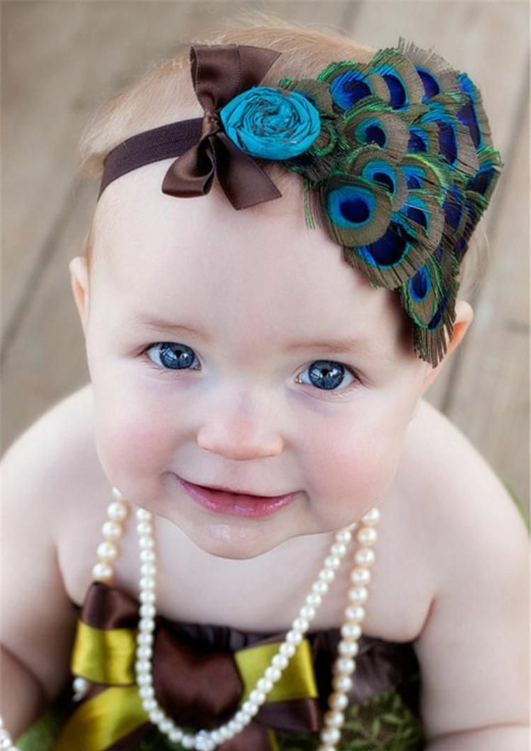 headband baby girl chic boho