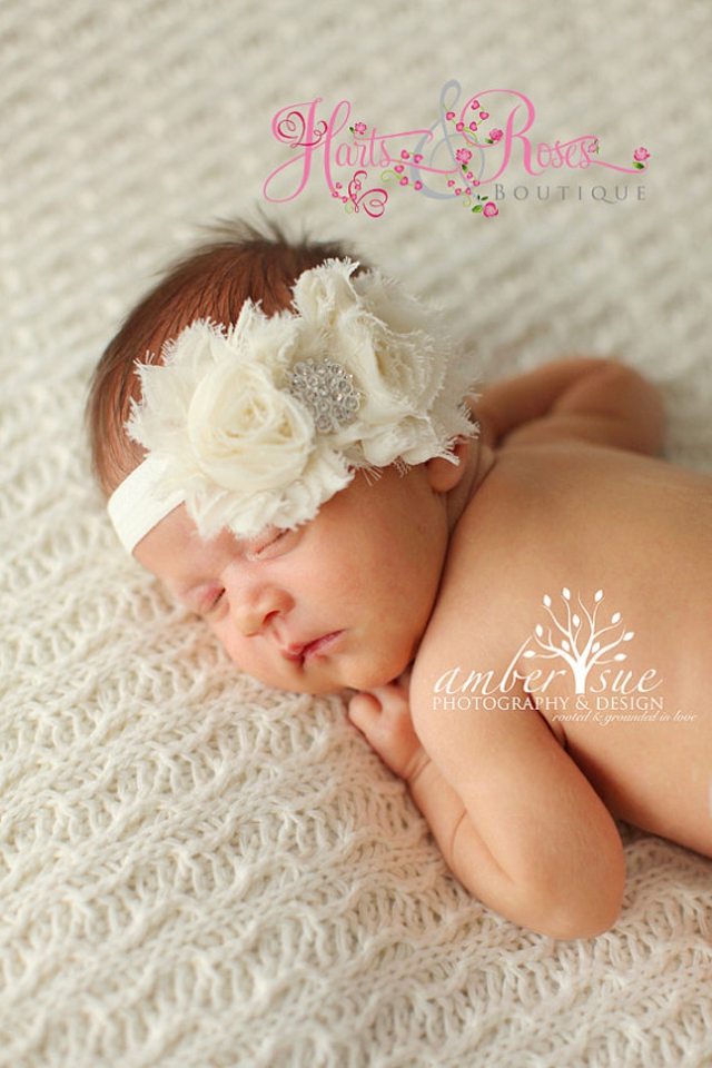 headband luxury baby girl