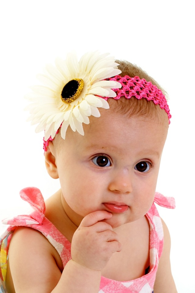 headband daisy baby