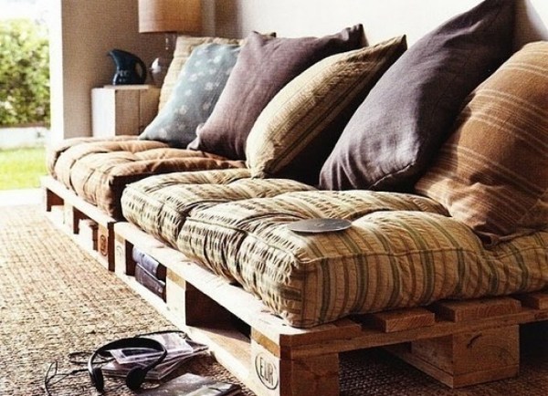 eco wooden bench