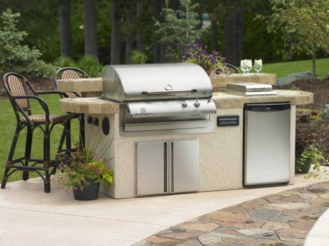 barbecue design garden deco