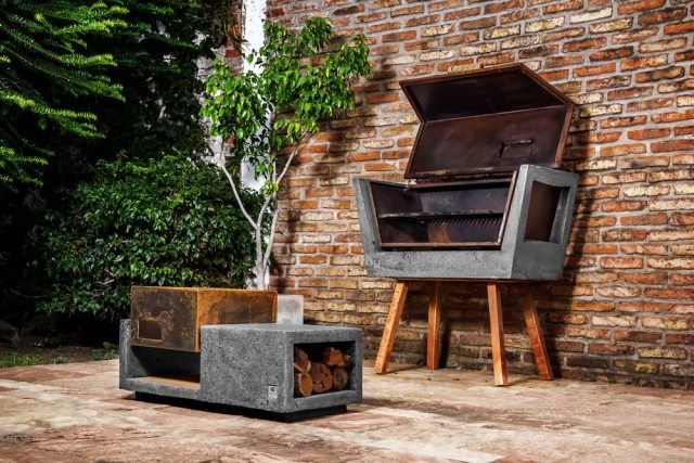 Functional and aesthetic fixed barbecue in the modern | A spicy Boy